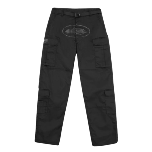 CRTZ RTW ALCATRAZ CLASSIC CARGO TROUSERS (TRIPLE BLACK)