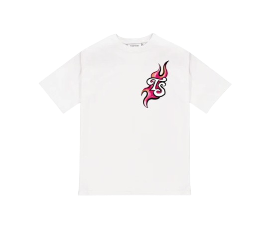 TRAPSTAR TRAIL BLAZIN' GRAPHIC TEE (WHITE INFRARED)