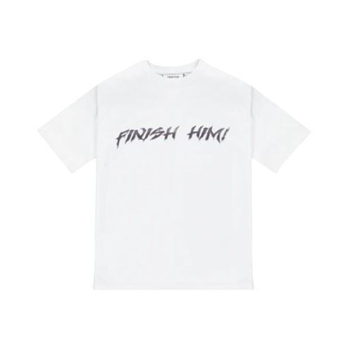 TRAPSTAR X MORTAL COMBAT 'FINISH HIM' COLLAB GRAPHIC TEE