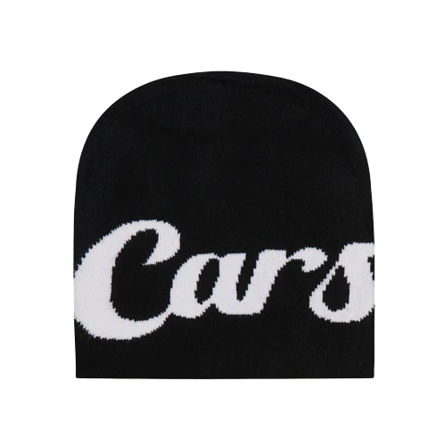 CARSICKO ALLOVER LOGO BEANIE (BLACK)