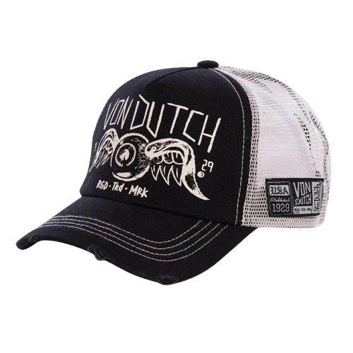 VON DUTCH (TM) VD CREW4 TRUCKER (CHARCOAL/WHITE)