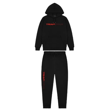 TRAPSTAR TS FULL SPEED TRACKSUIT (BLACK INFRARED)