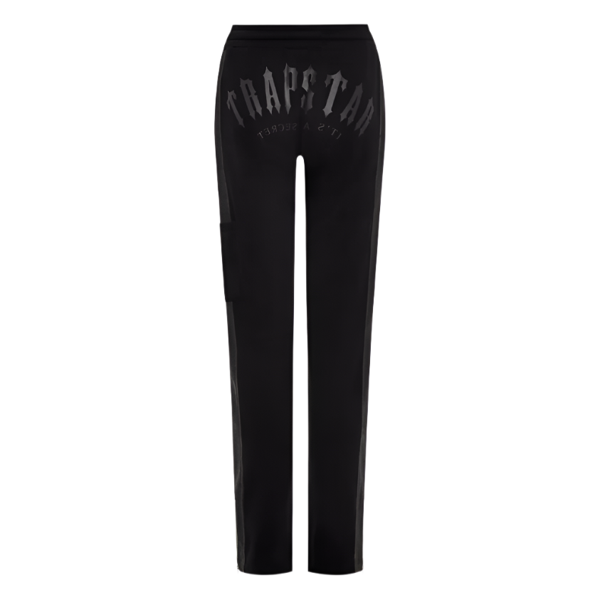 TRAPSTAR IRONGATE WOMEN'S ARCH DENIM DECONSTRUCT TRACKSUIT (BLACK)