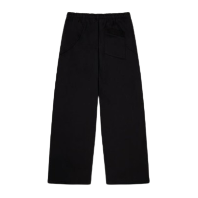 BROKEN PLANET MARKET 'COSMIC SPEED II' STRAIGHT JOGGERS (MIDNIGHT BLACK)