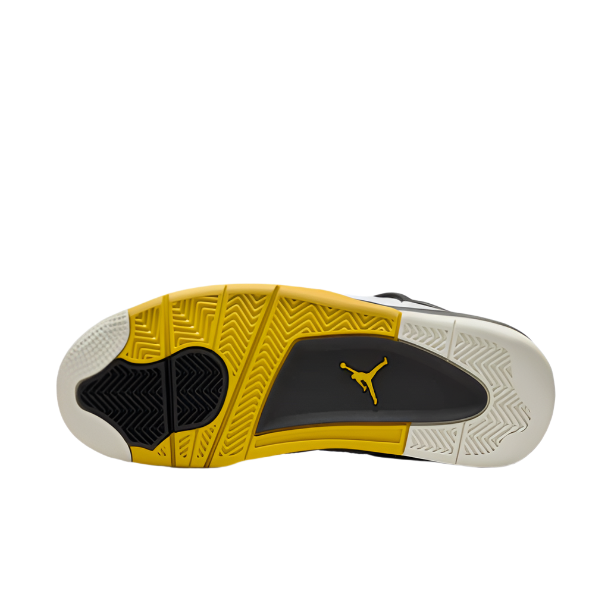 NIKE AIR JORDAN 4 IV 'VIVID SULFUR' TRAINERS (WHITE/YELLOW)