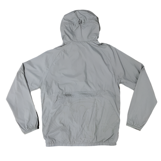 SYNAWORLD SYNA 'IN MY BAG' CONVERTIBLE WINDBREAKER JACKET (GREY)