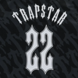 TRAPSTAR x NFL MITCHELL & NESS '22 FOOTBALL JERSEY (BLACK)