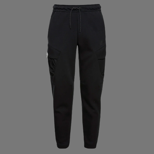 NIKE TECH FLEECE UTILITY ZIP JOGGERS (BLACK)