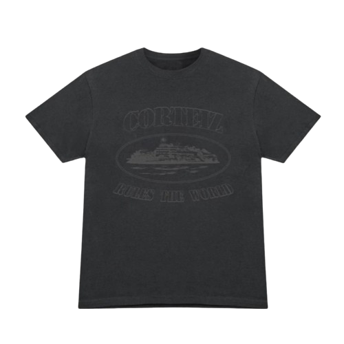 CRTZ RTW ALCATRAZ CLASSIC TEE (TRIPLE BLACK)