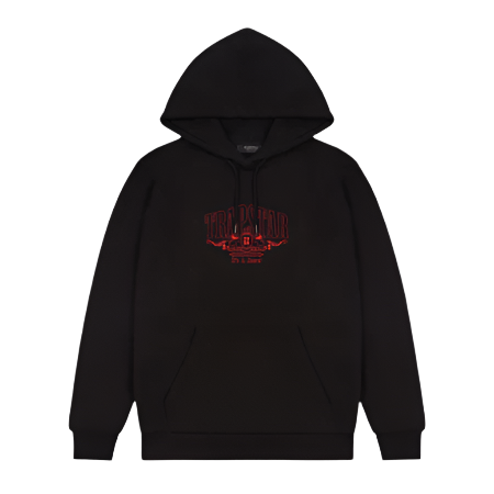 TRAPSTAR FINE DINING '22 2.1 HOODIE (BLACK INFRARED)