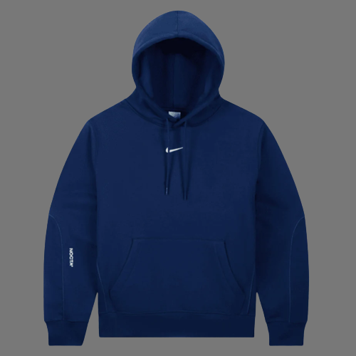 NIKE NOCTA CARDINAL STOCK FLEECE HOODIE (NAVY)