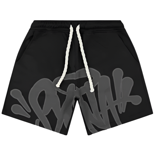 SYNAWORLD SYNA SHORTS & TEE TWINSET (BLACK)