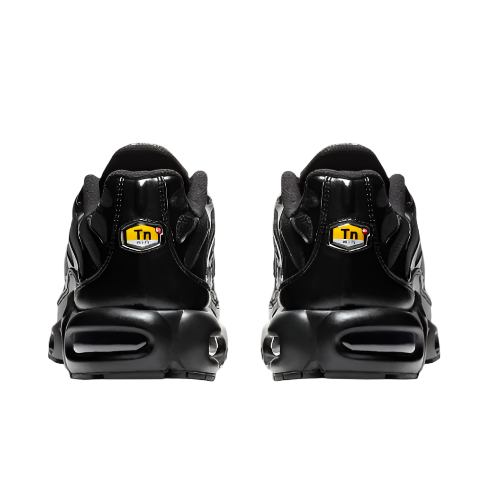 NIKE AIR MAX PLUS TN TRAINERS (BLACK)