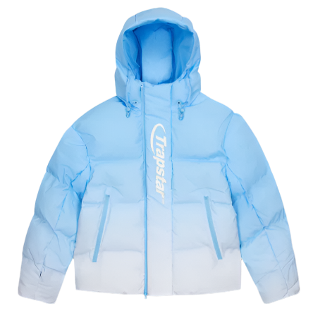 TRAPSTAR AW22/23 TECHNICAL HYPERDRIVE PUFFER JACKET (GRADIENT BLUE)