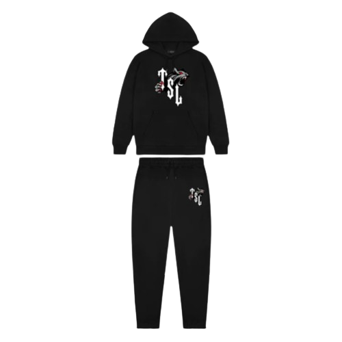 TRAPSTAR LONDON SHOOTERS TSL BLOODSHOT TRACKSUIT (BLACK INFRARED)