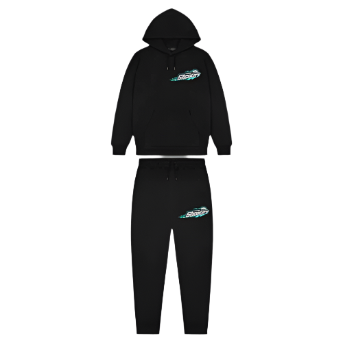 TRAPSTAR LONDON SHOOTERS TSL TRACKSUIT (BLACK TEAL)