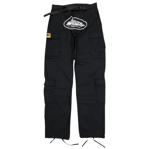 CRTZ RTW ALCATRAZ 4 STARZ ANNIVERSARY CARGO TROUSERS (BLACK)