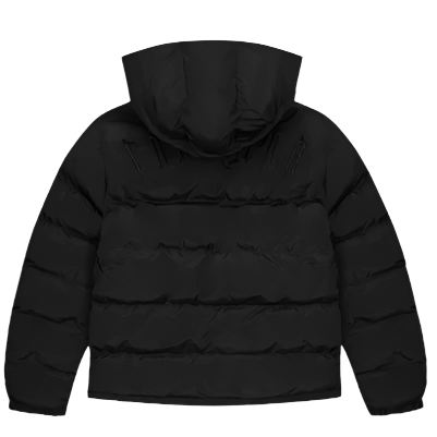 TRAPSTAR IRONGATE DETACHABLE 2023 EDITION HOODED PUFFER (TRIPLE BLACK)