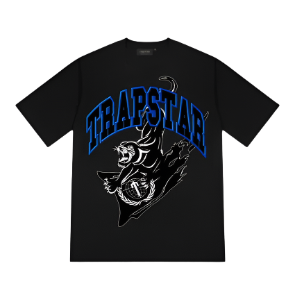 TRAPSTAR TS GLOBAL TAKEOVER GRAPHIC TEE (BLACK)