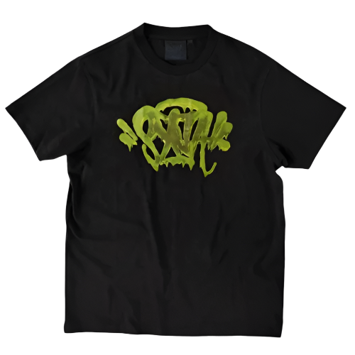 SYNAWORLD SYNA OG SLIME GRAPHIC TEE (BLACK/SLIME GREEN)