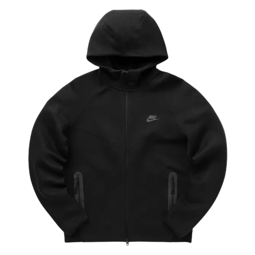 NIKE TECH FLEECE HOODED TOP NEW GEN 2023 (BLACK)