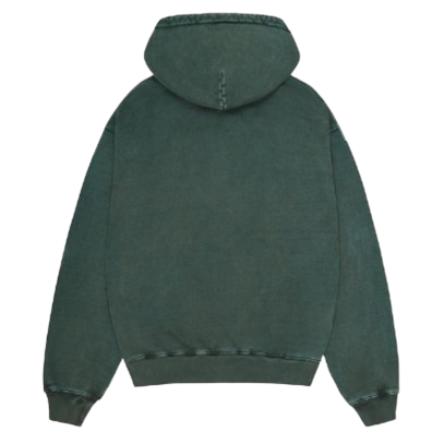 BROKEN PLANET MARKET 'WASHED BASICS' HOODIE (WASHED EMERALD)