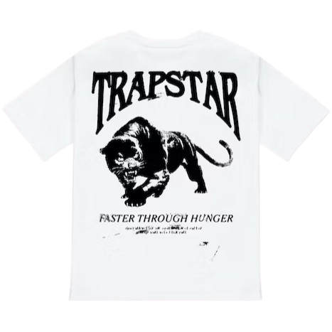 TRAPSTAR PANTHERA 2.0 GRAPHIC TEE (WHITE)