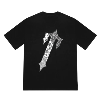 TRAPSTAR IRONGATE DECODED GRAPHIC TEE (BLACK MONOCHROME)