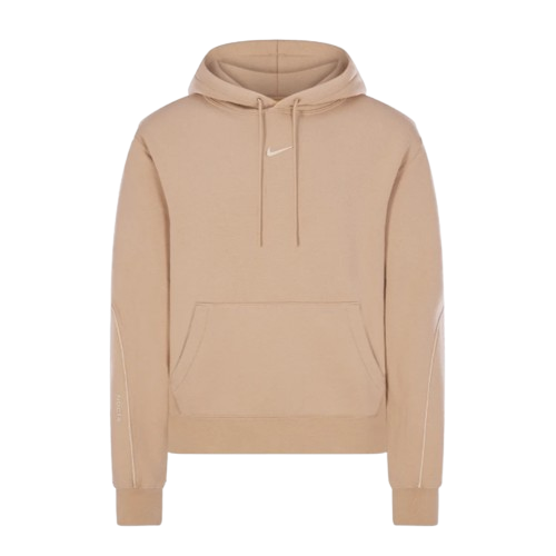 NIKE NOCTA CARDINAL STOCK NEW GEN FLEECE HOODIE (HEMP BEIGE)