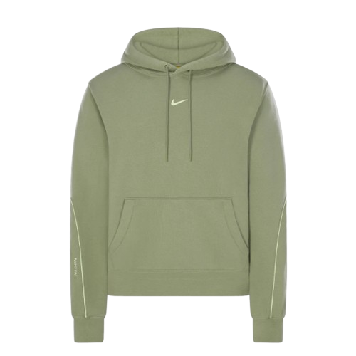 NIKE NOCTA CARDINAL STOCK NEW GEN FLEECE HOODIE (OIL GREEN)