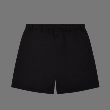 TRAPSTAR DECODED GEL SHORTS (TRIPLE BLACK)