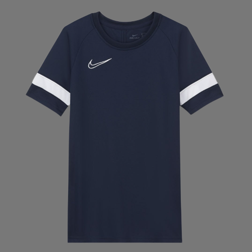 NIKE DRI-FIT ACADEMY TRAINING TEE (NAVY/WHITE)