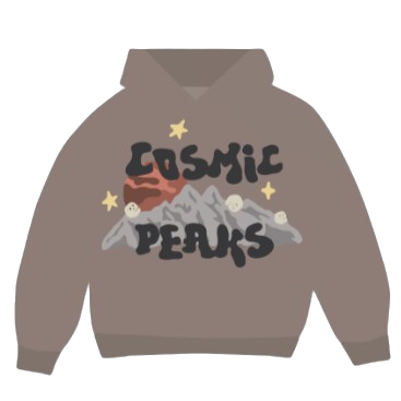 BROKEN PLANET MARKET 'COSMIC PEAKS' HOODIE (CINDER)