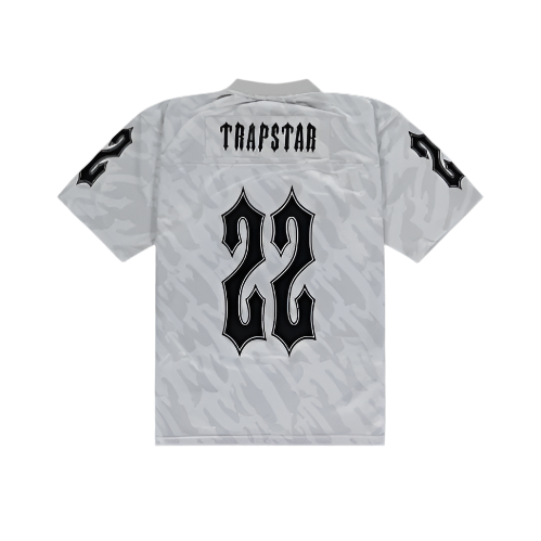 TRAPSTAR x NFL MITCHELL & NESS '22 FOOTBALL JERSEY (GREY)