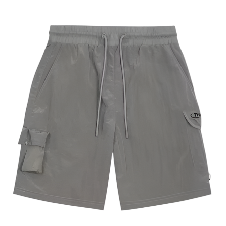 TRAPSTAR HYPERDRIVE RIPSTOP CITY SHORTS (GREY)