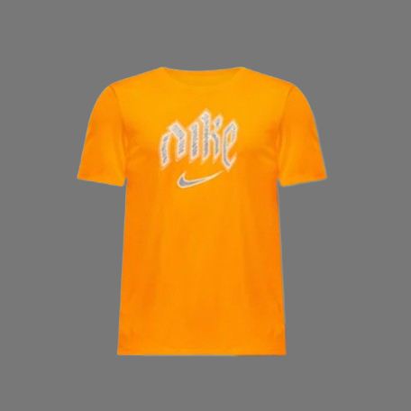 NIKE DRI-FIT MILER RUN DIVISION TEE (ORANGE VOLT)