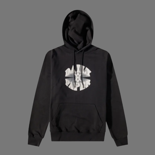 DAILY PAPER (TM) PANIT 3-D HOODIE (BLACK)