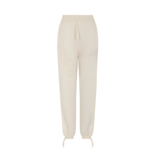 TRAPSTAR TS STAR WOMEN'S TRACK JOGGERS (CREAM)