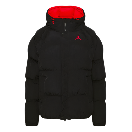 JORDAN ESSENTIALS CLASSIC PUFFER (BLACK/RED)