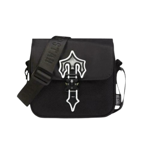 TRAPSTAR IRONGATE T MESSENGER BAG 1.0 (SCHWARZ/WEISS)