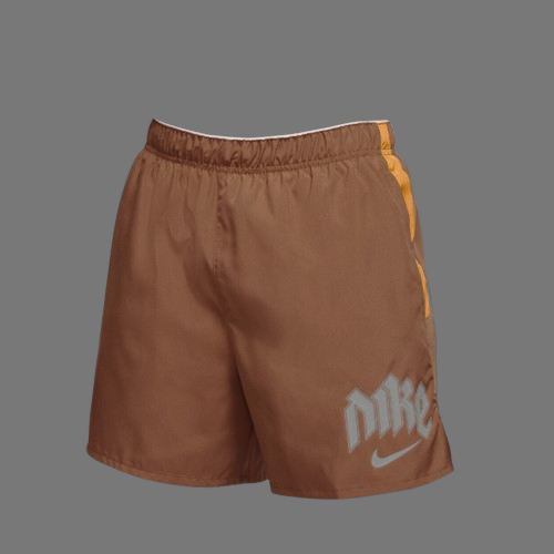 NIKE DRI-FIT MILER RUN DIVISION SHORTS (ORANGE VOLT)