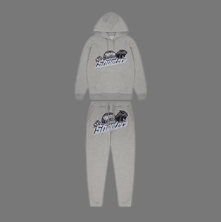 TRAPSTAR LONDON SHOOTERS SKY BLUE TRACKSUIT (GREY)