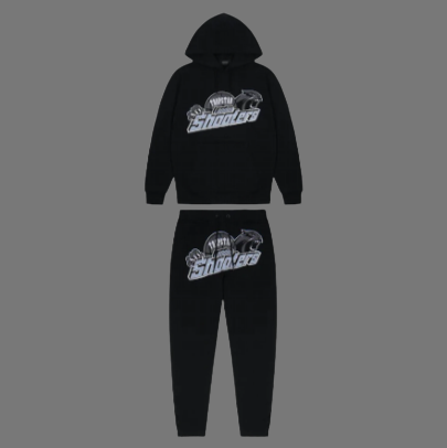 TRAPSTAR LONDON SHOOTERS SKY BLUE TRACKSUIT (BLACK)