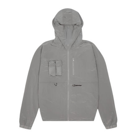 TRAPSTAR HYPERDRIVE RIPSTOP CITY WINDBREAKER (GREY)