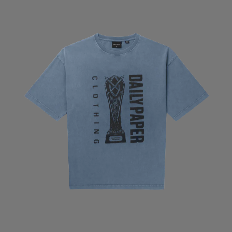 DAILY PAPER (TM) NAQIB TROPHY TEE (BLUE)