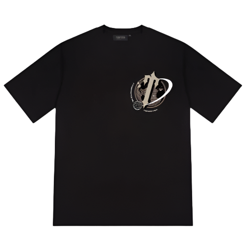 TRAPSTAR INTERNATIONAL TAKEOVER 2.0 GRAPHIC TEE (BLACK)