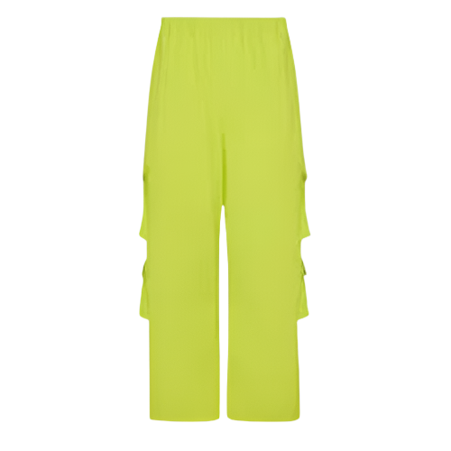 TRAPSTAR HYPERDRIVE WOMEN'S RIPSTOP CARGOS (LIME)