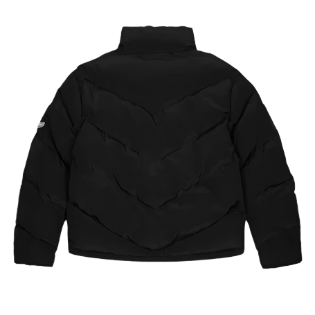 TRAPSTAR HYPERDRIVE V-PANEL PUFFER (BLACK/WHITE)