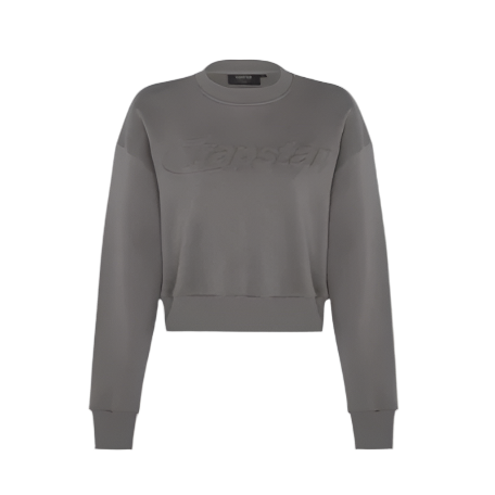 TRAPSTAR HYPERDRIVE WOMEN'S CREWNECK TRACKSUIT (GREY)