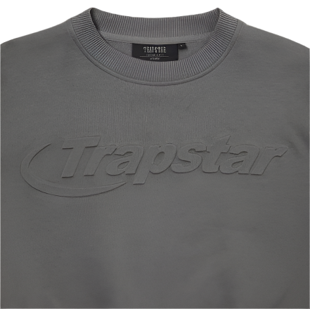 TRAPSTAR HYPERDRIVE WOMEN'S CREWNECK TRACKSUIT (GREY)